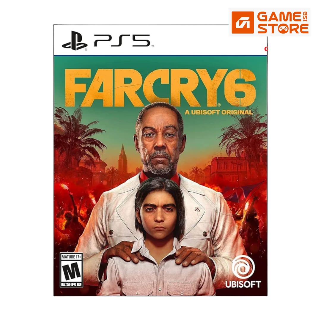 Far Cry 6 PS5 used disc front cover
