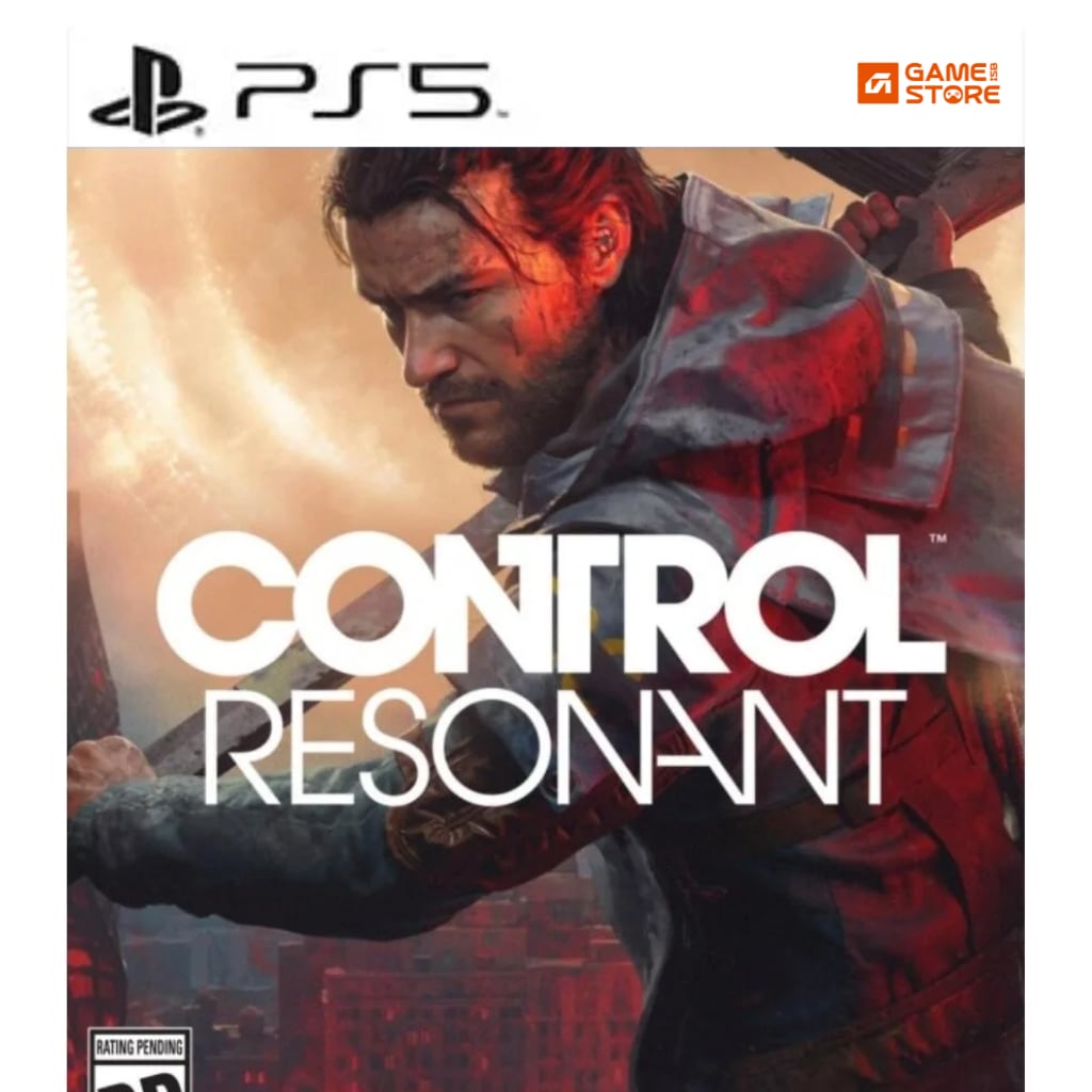 CONTROL Resonant PS5 digital game pre-order cover showing Control Resonant action story game in warped Manhattan