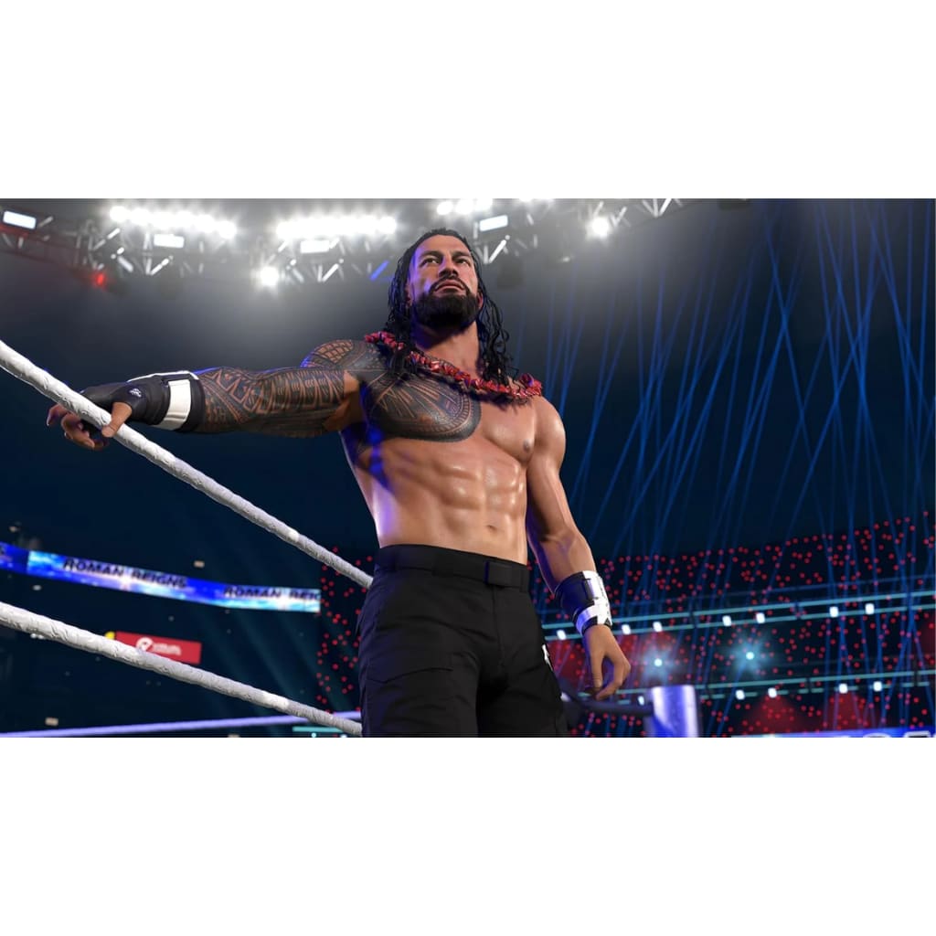 WWE 2K26 PS5 game cover - wrestling game featuring top WWE superstars on PlayStation 5