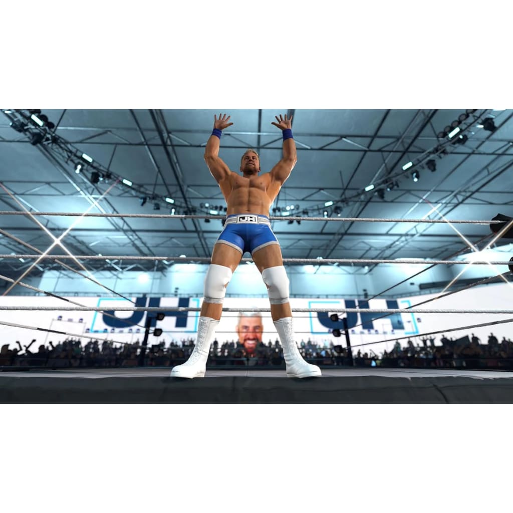 WWE 2K26 PS5 game cover - wrestling game featuring top WWE superstars on PlayStation 5