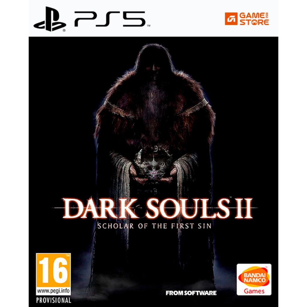 Dark Souls 2 Scholar of the First Sin PS5 game cover - complete soulslike RPG with all DLC on PlayStation 5