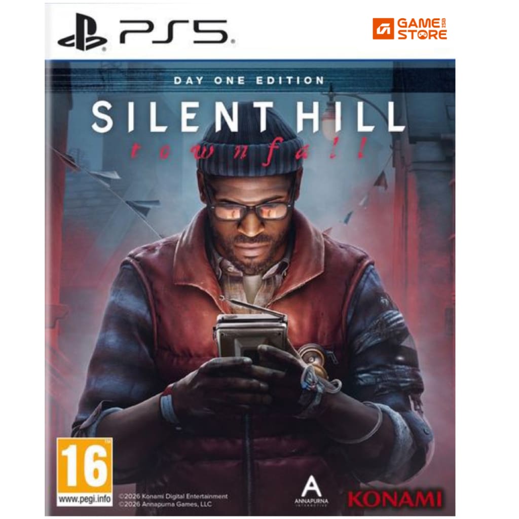 Silent Hill Townfall PS5 game cover - psychological horror adventure game set on the island of St. Amelia on PlayStation 5