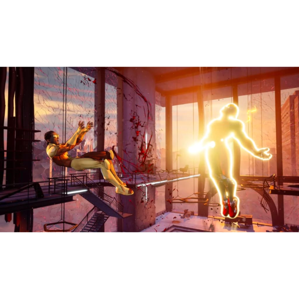 Invincible VS PS5 GameStop Exclusive game cover, Superhero Fighting Game for PlayStation 5