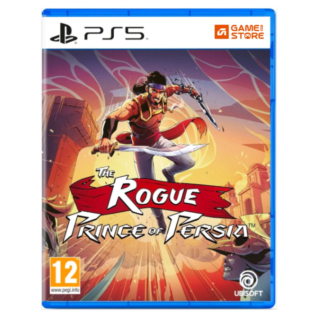 The Rogue Prince of Persia PS5 game cover showing roguelite 2D action platformer - Prince of Persia Game for PS5