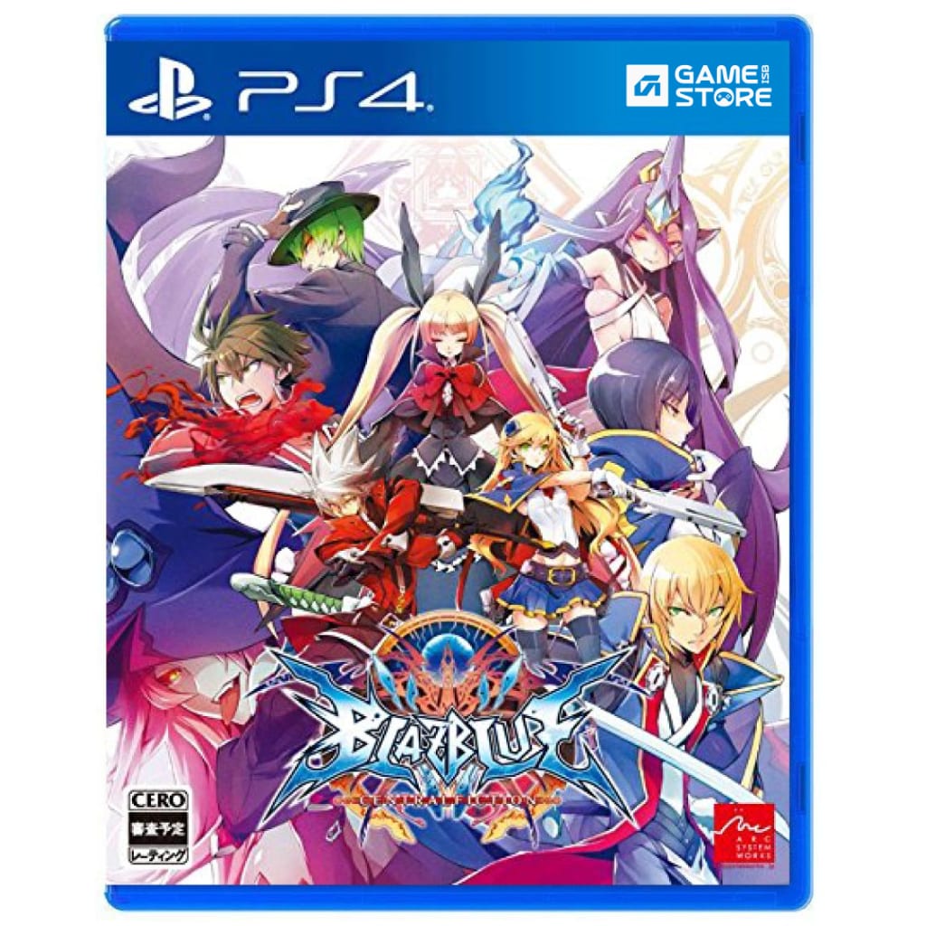 BlazBlue Centralfiction Limited Box Japanese PS4 used game case cover art