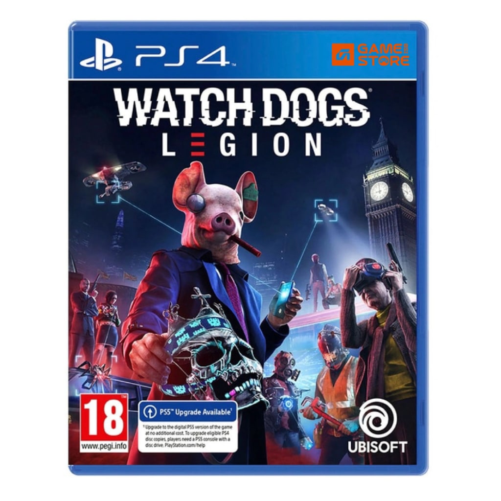 Watch Dogs Legion PS4 used game disc, Legion PS4 Games in Pakistan
