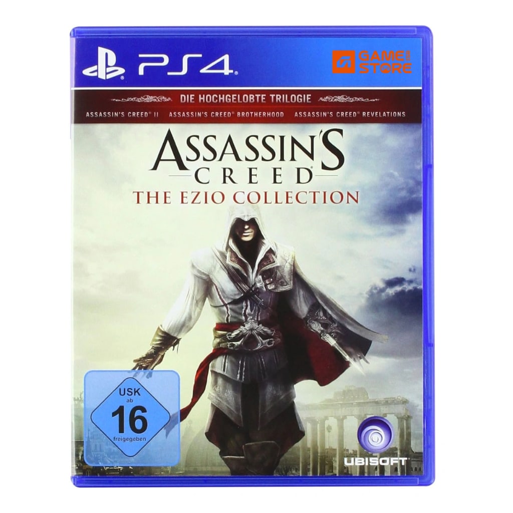Assassin's Creed Ezio Collection PS4 used game cover Pakistan