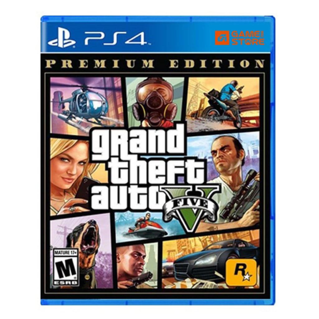 Grand Theft Auto V GTA 5 PS4 used game cover Pakistan