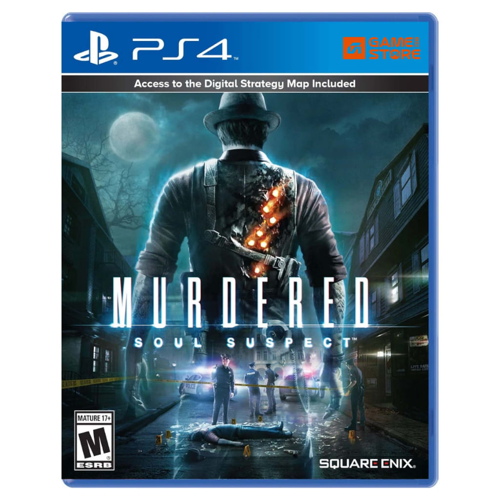 Murdered Soul Suspect PS4 used game case mystery game Pakistan