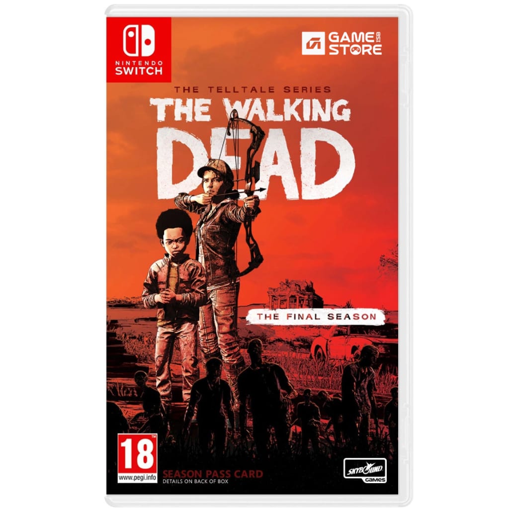 The Walking Dead The Final Season Nintendo Switch game case cover art
