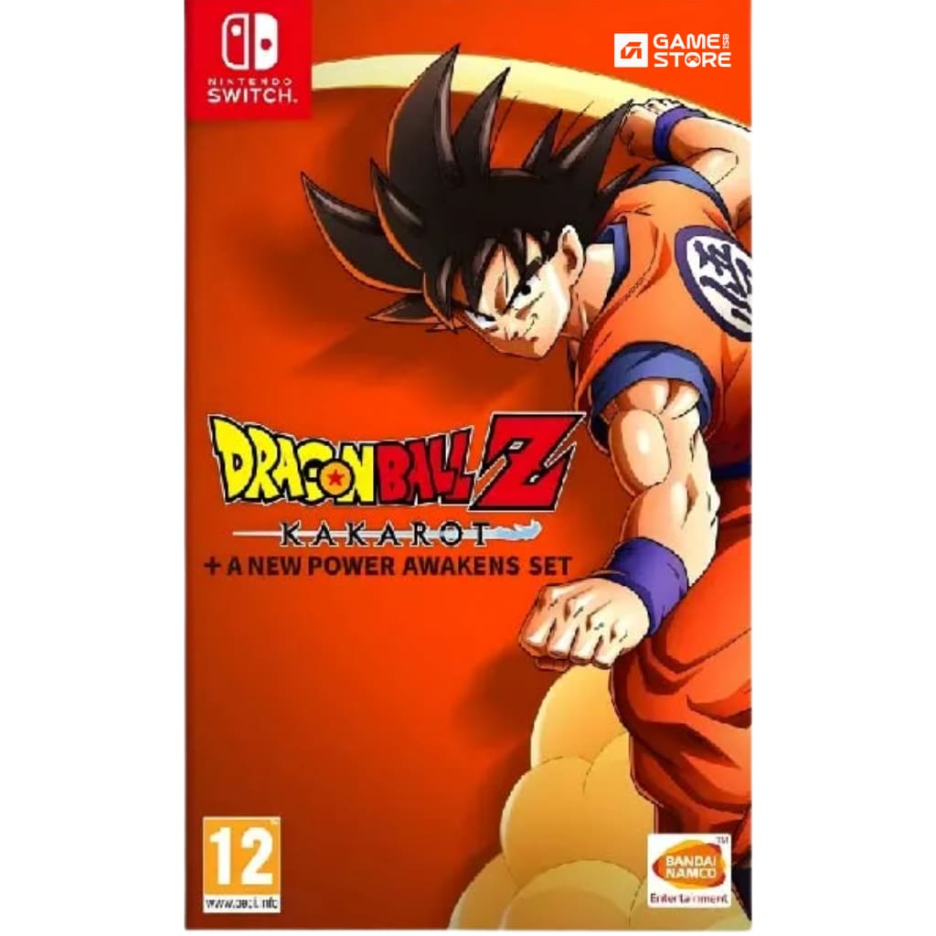 Dragon Ball Z Kakarot Nintendo Switch game case cover art