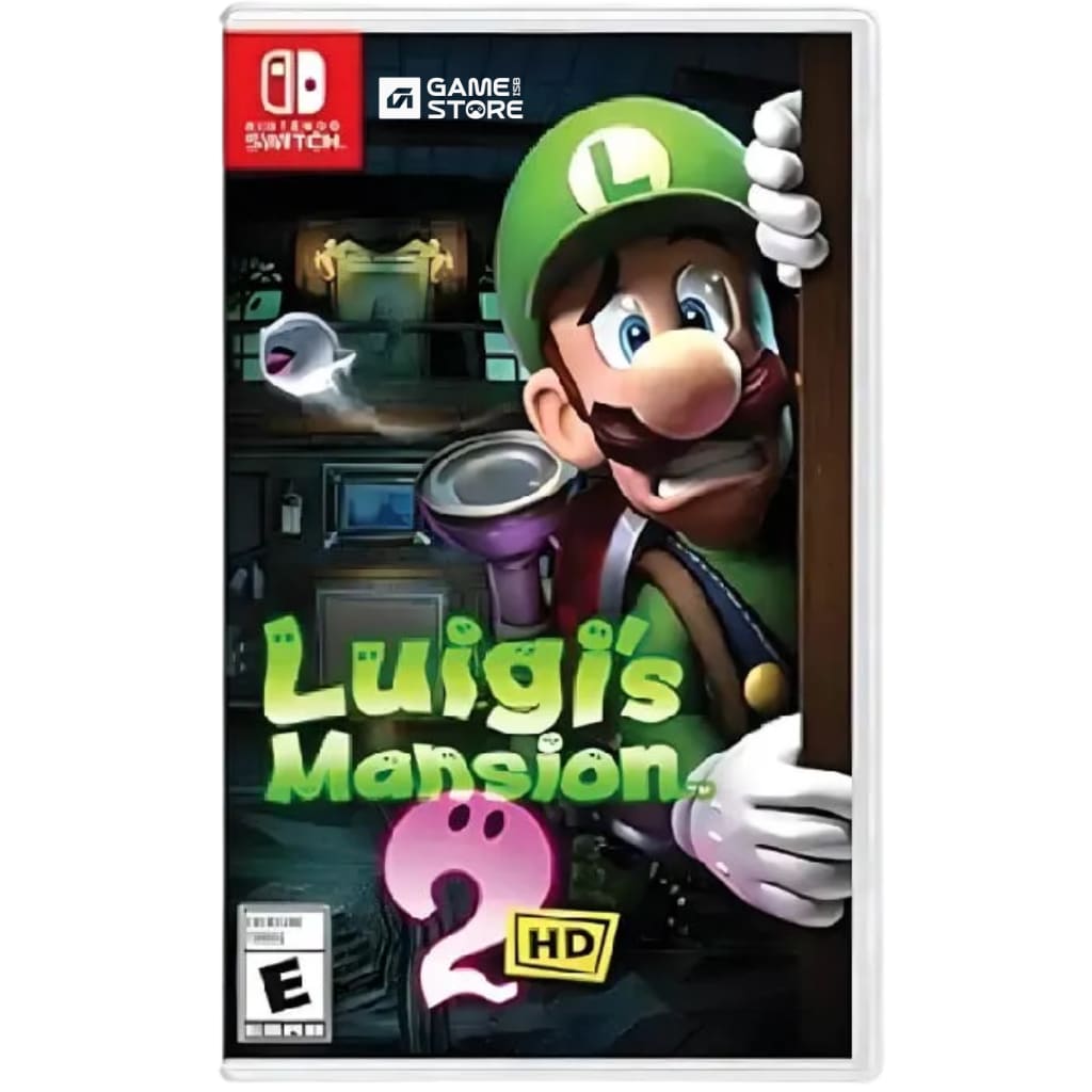 Luigi's Mansion 2 HD Nintendo Switch game case cover art