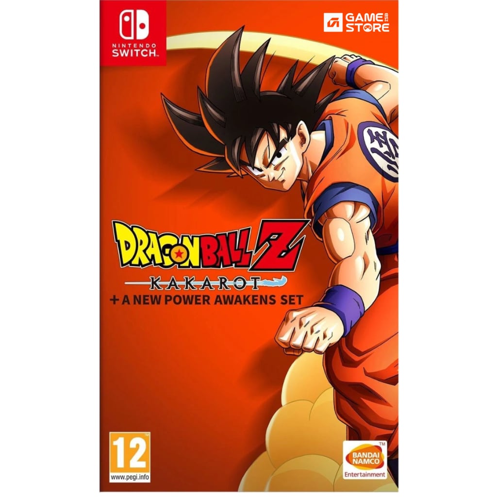 Dragon Ball Z Kakarot Nintendo Switch used game case cover