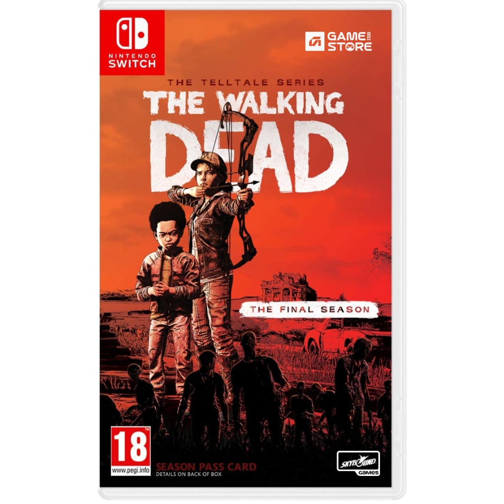 The Walking Dead The Final Season Nintendo Switch used game case cover