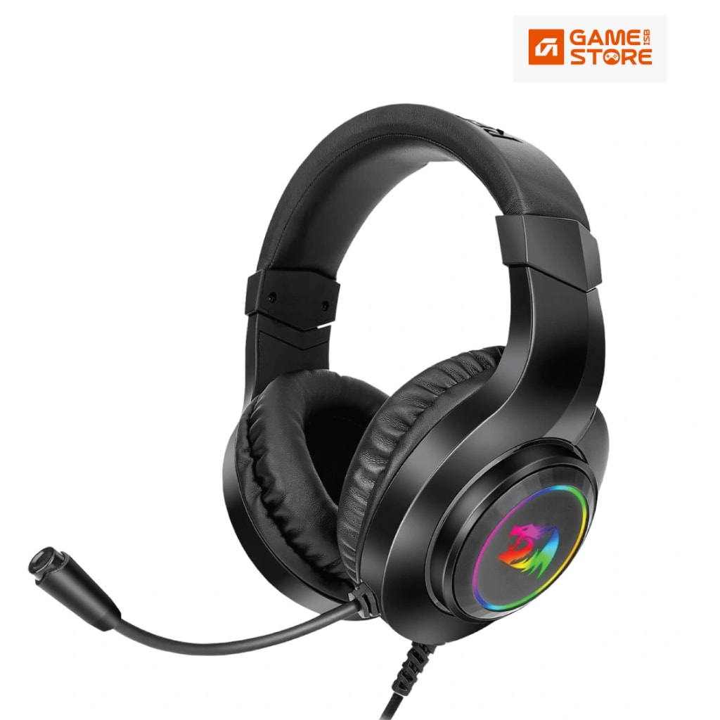 Redragon-H260-Headset-Hylas-RGB-Headset-Gaming-Headset-with-Mic-Front-View