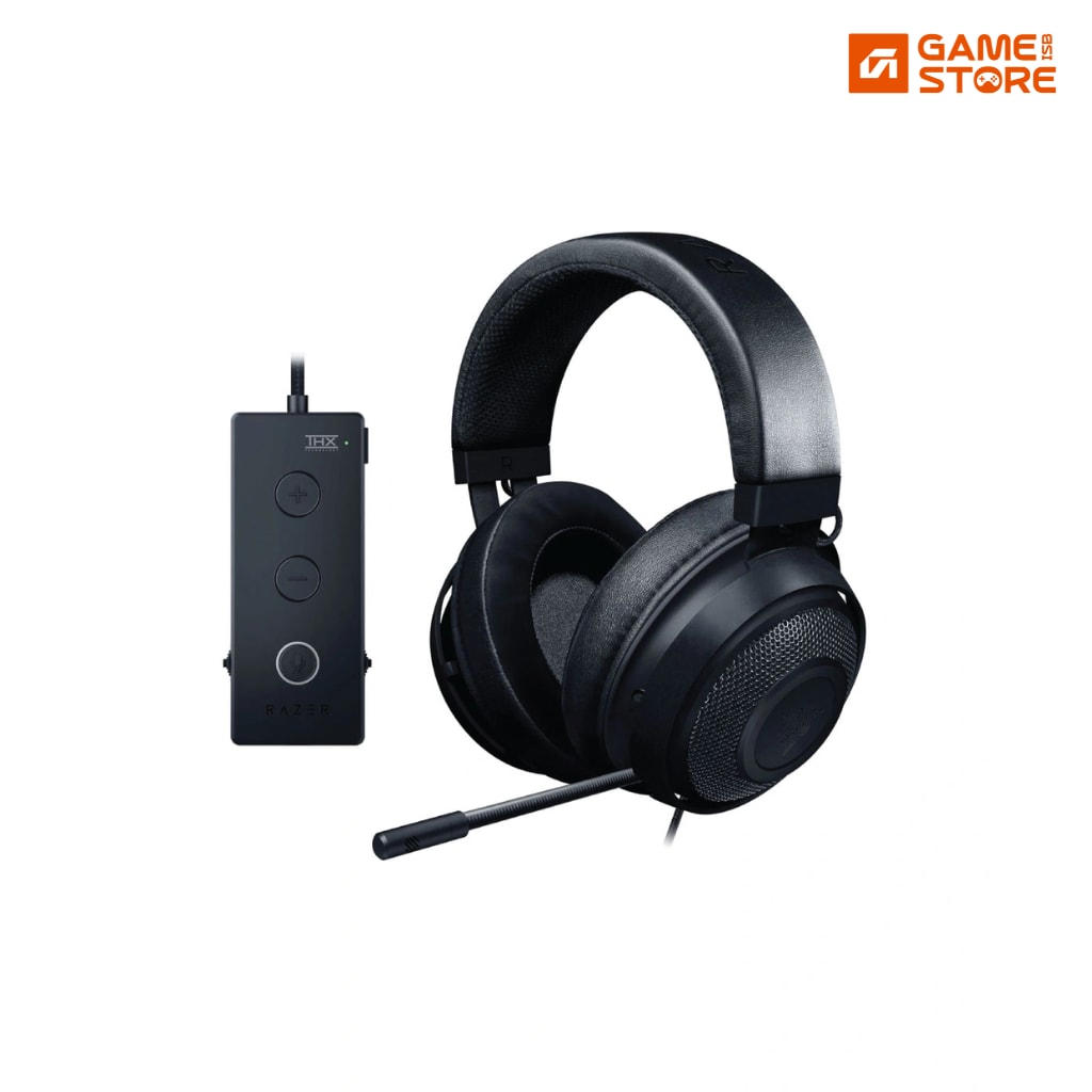 Razer Kraken Tournament Edition THX 7.1 surround sound gaming headset in black