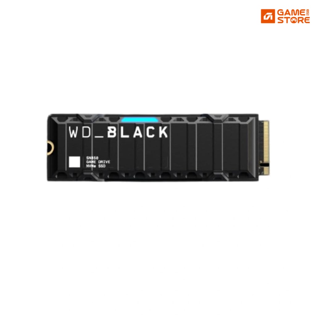 WD BLACK SN850P 1TB NVMe Gen4 PS5 SSD with heatsink, PS5 storage upgrade