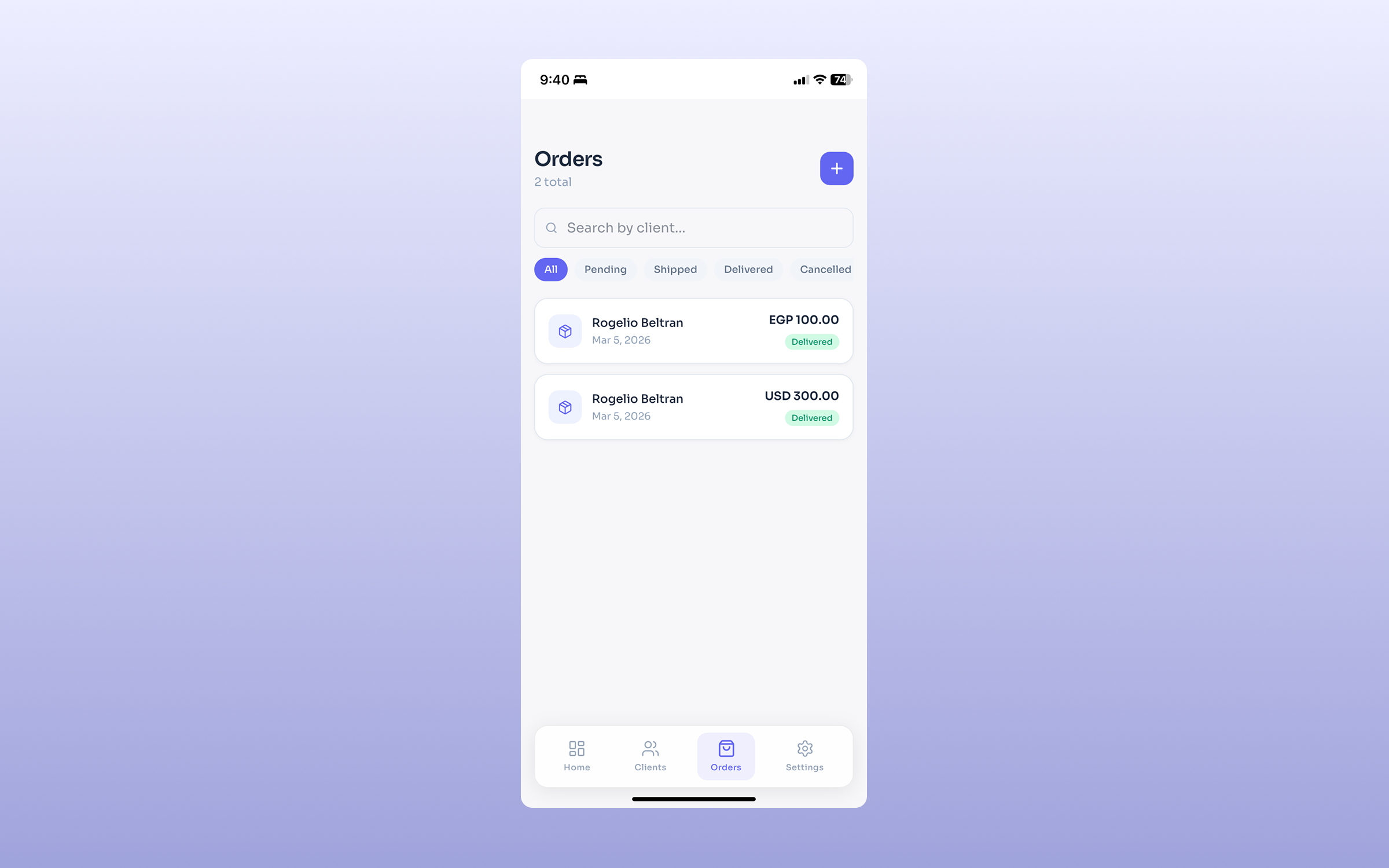 Order Manager PWA 4