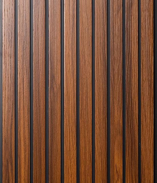 Goals Floors FP-705 Rich Walnut Fluted Panel