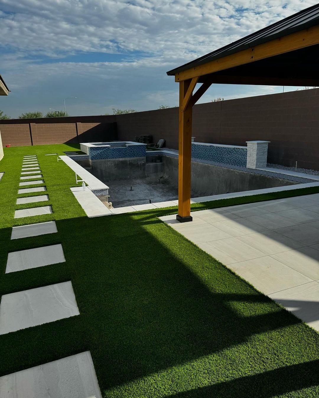 High-Quality Artificial Grass Installation Project Execution
