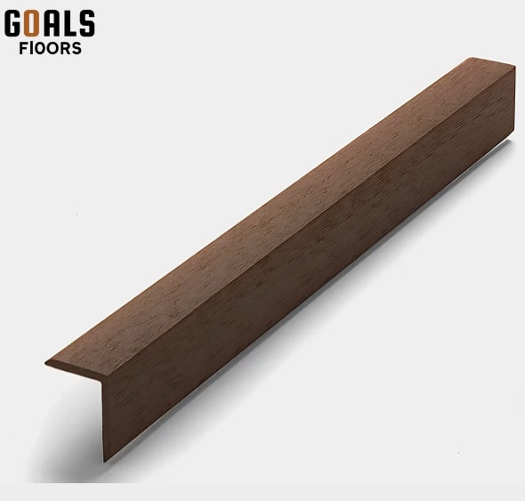 Ipe Corner L-profile for Exterior Louvers Project