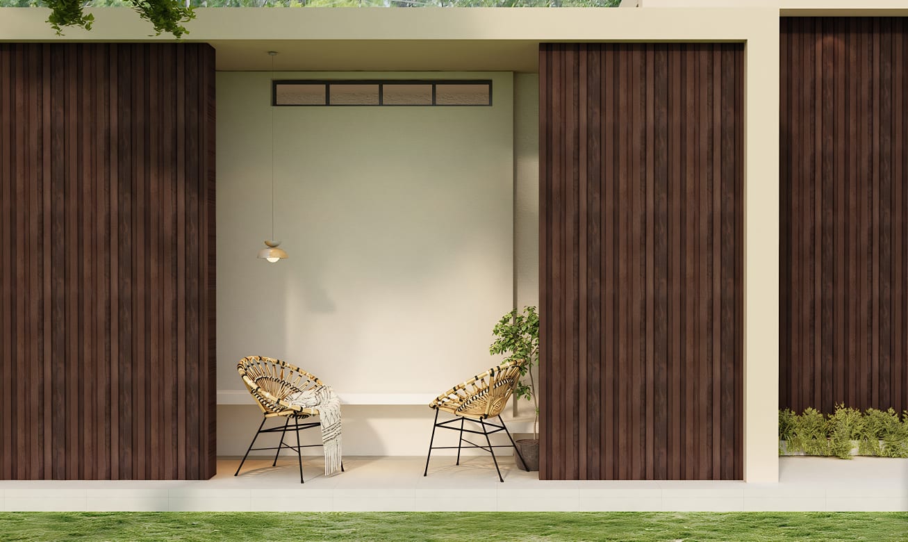 High-Quality WPC Louver Architectural Cladding in India