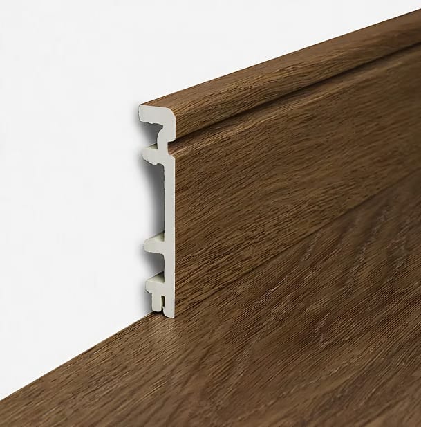 SPC Flooring Matching Skirting Profile Supplier Gurugram