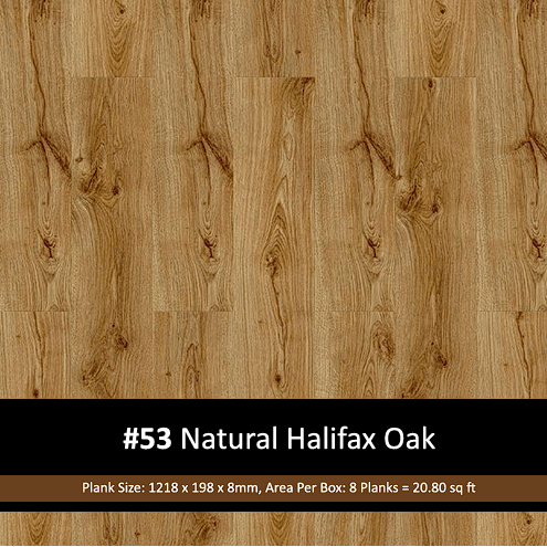 Natural Halifax Oak Laminate Flooring