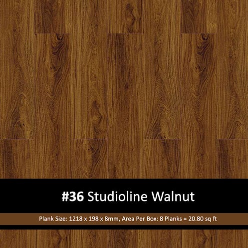 Studioline Walnut Laminate Flooring