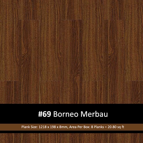 Borneo Merbau Laminate Flooring