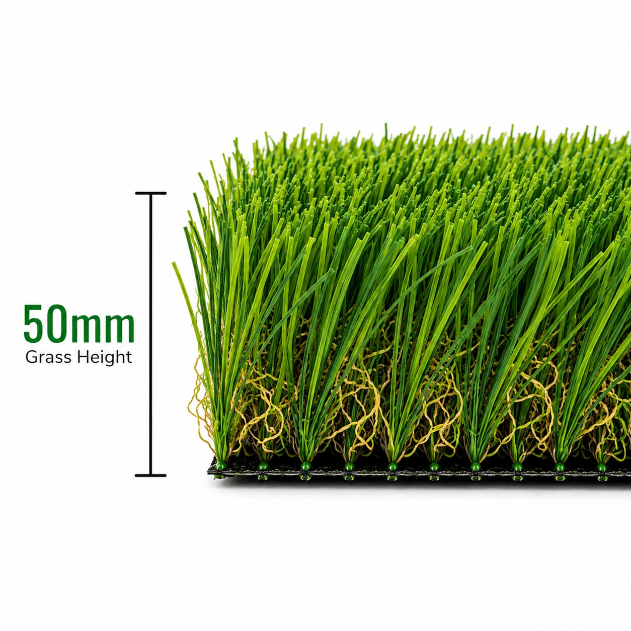 50mm Premium Artificial Grass side width