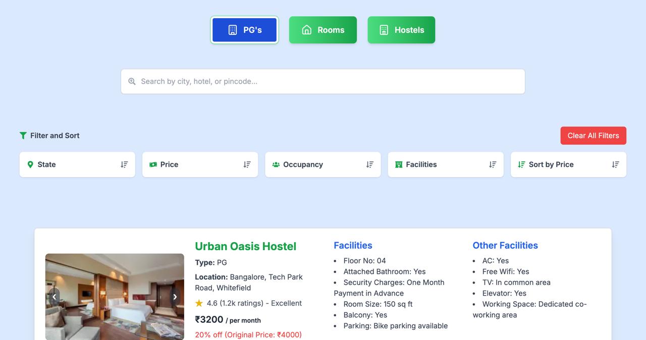 Room Booking System - View 2