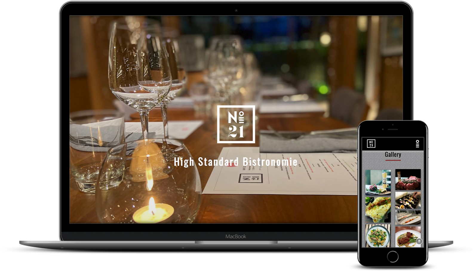 Full-Stack Web Developer - projects - N21 restaurant
