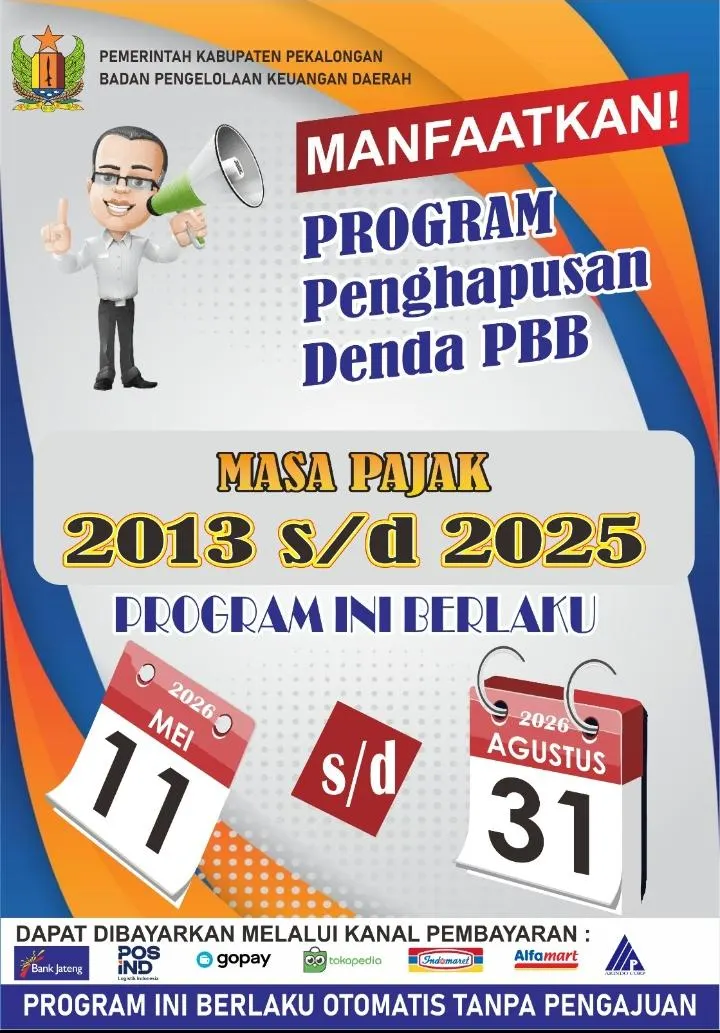PROGRAM PENGHAPUSAN DENDA PBB KAB. PEKALONGAN