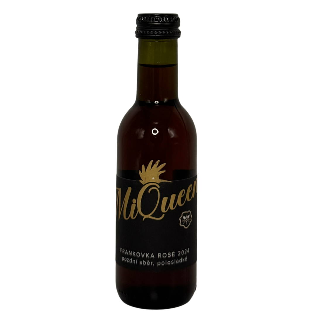 FRANKOVKA ROSÉ – mini- pozdní sběr – polosladké-2024