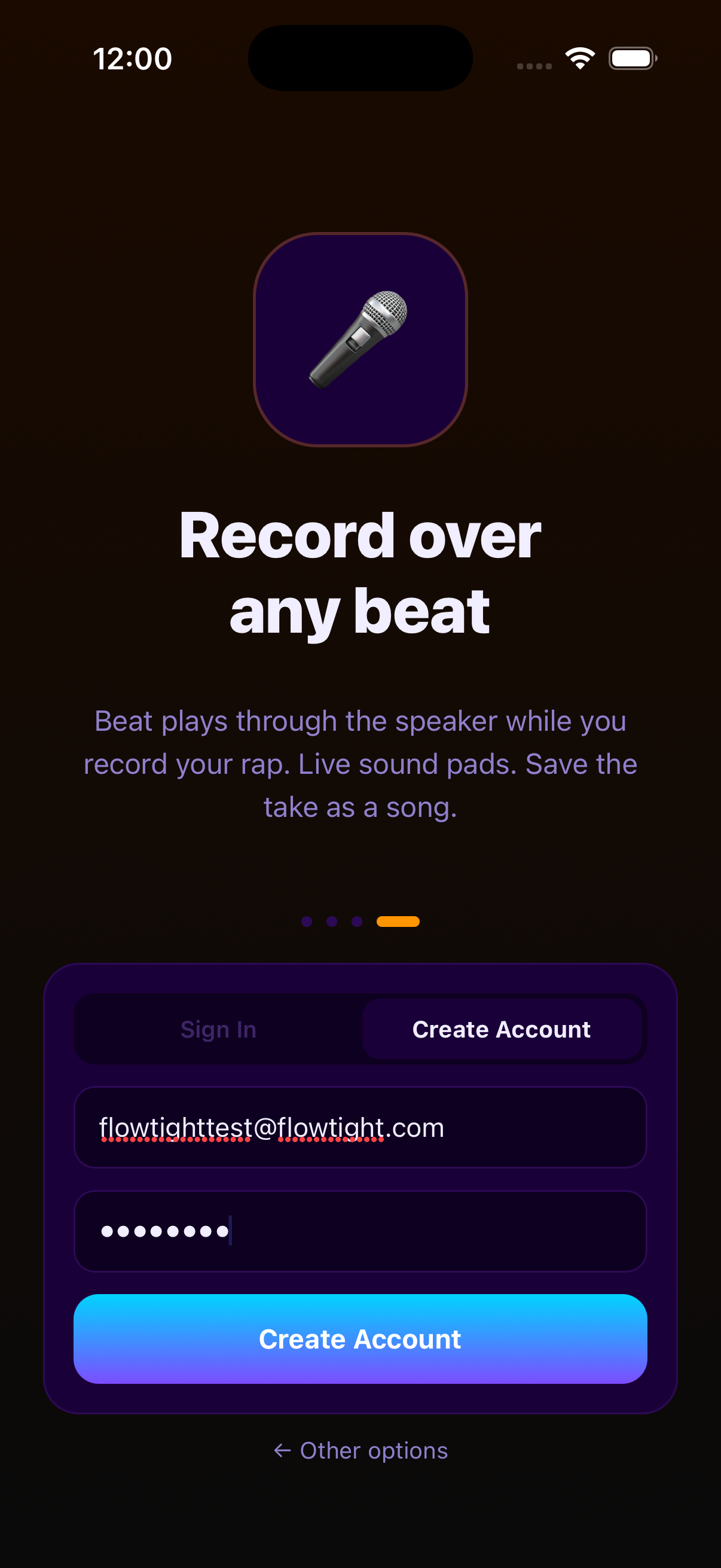Flow Tight vocal studio