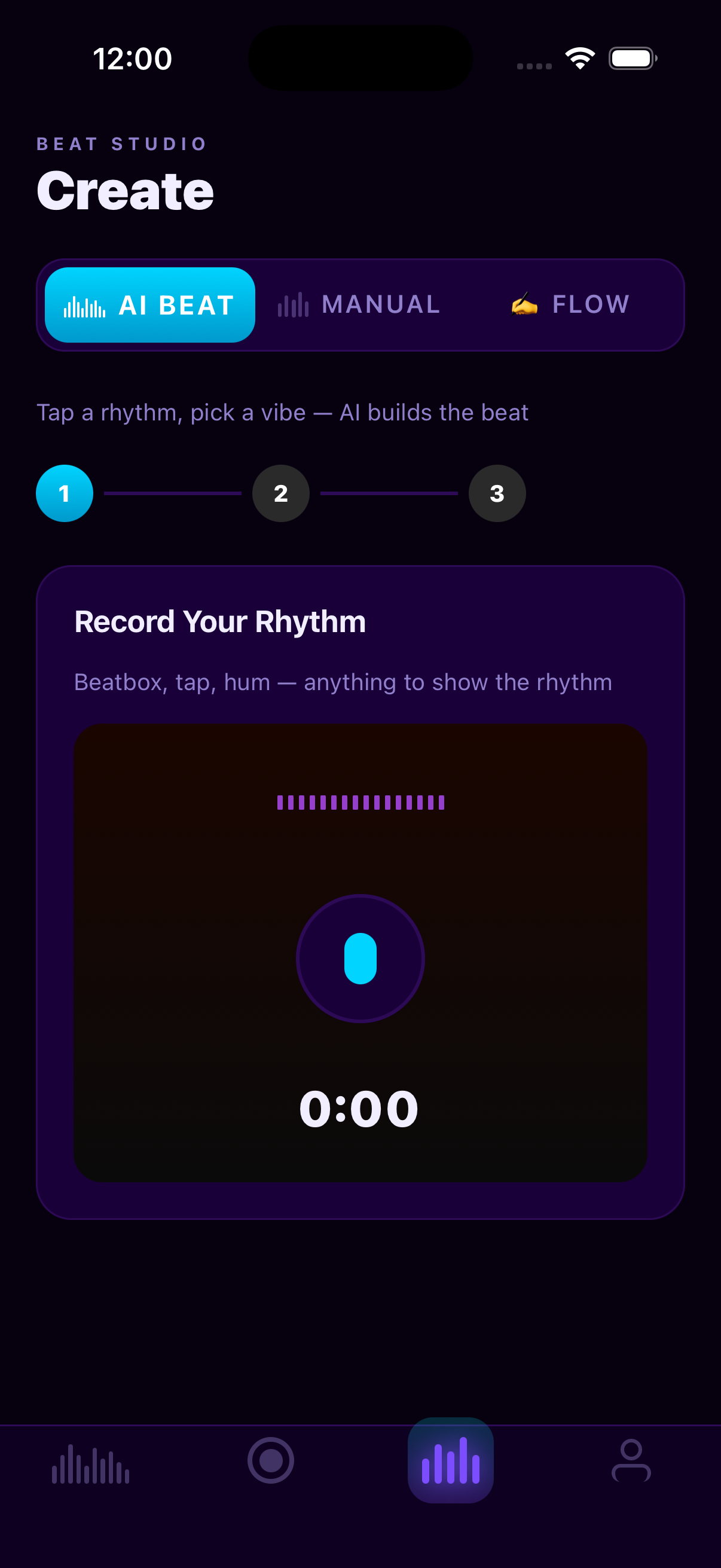 Flow Tight app — beat library