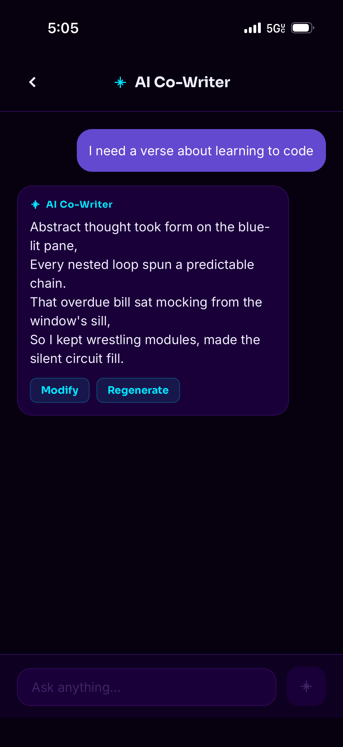 Flow Tight AI co-writer