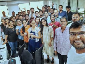 August Infotech - Group Selfie