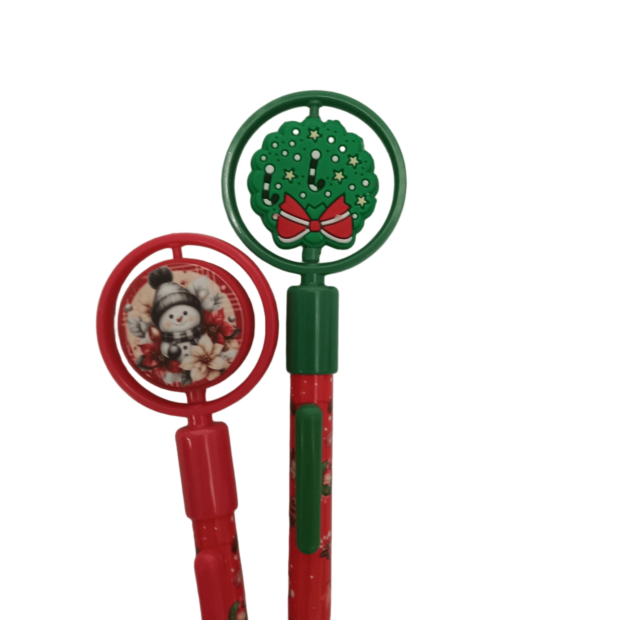 Christmas pen detail