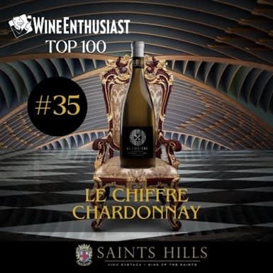 Featured image for Uspjeh vinarije Saints Hills: ‘Le Chiffre’ među top 100 vina prema Wine Enthusiastu 2023.