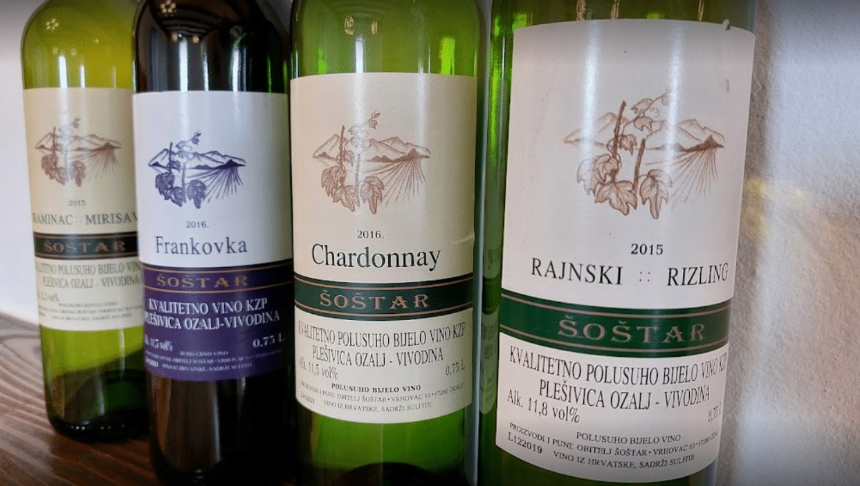 Šoštar Vinarija winery logo