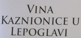 Kaznionica Lepoglava Winery winery logo