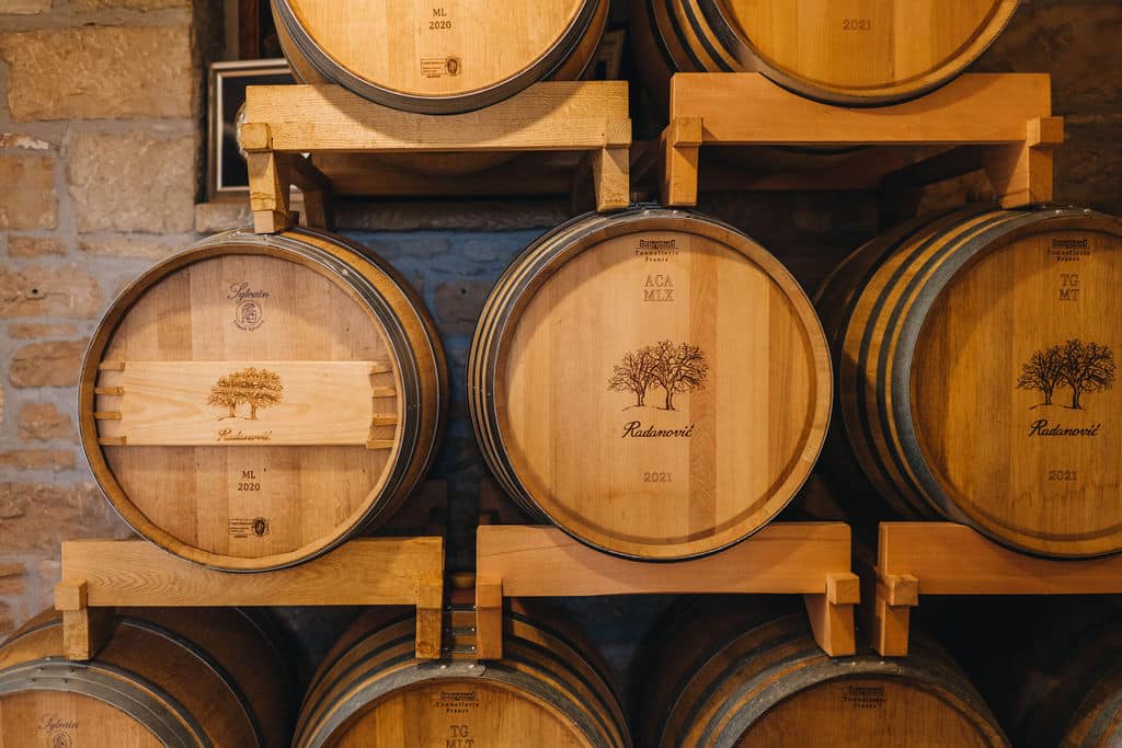 Vinarija Radanović - vinske bačve
