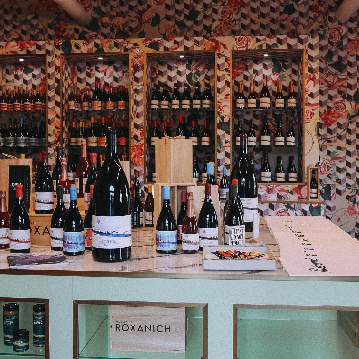 Vinarija Roxanich - izlozena vina