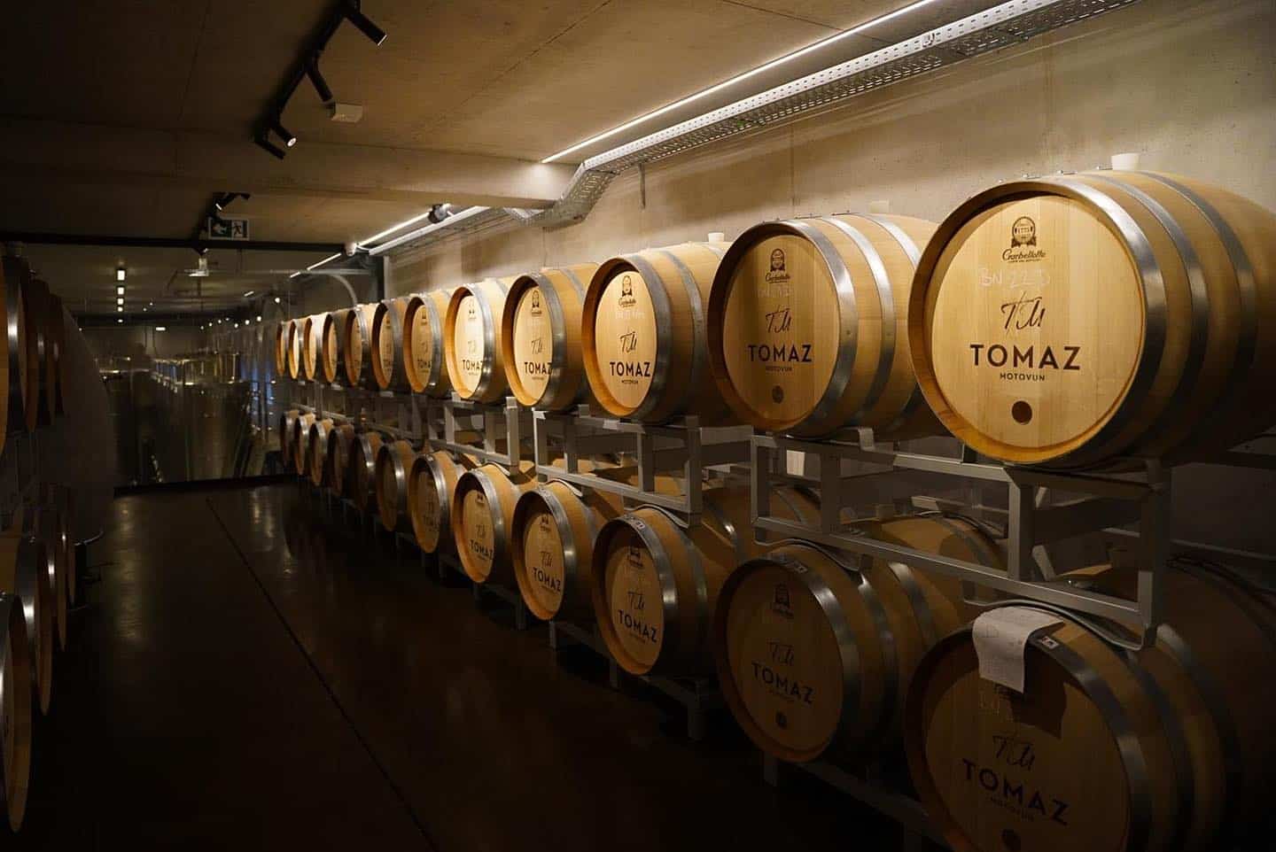Vinarija Tomaz - vinski podrum