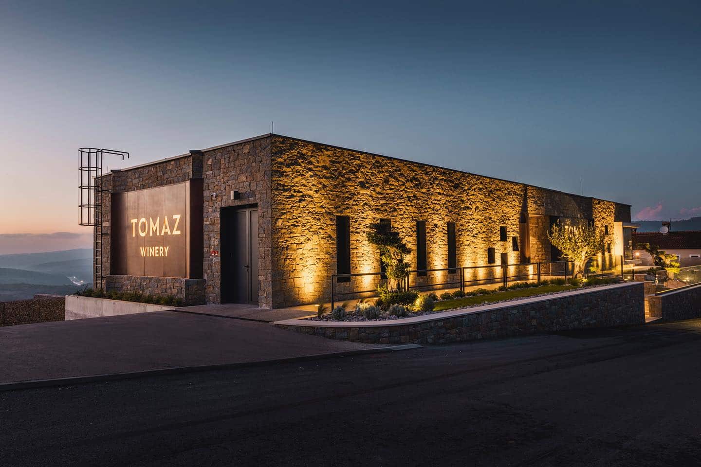 Vinarija Tomaz - pogled na vinariju