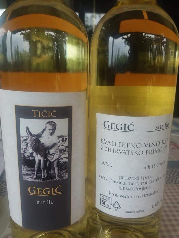 Gegić vino