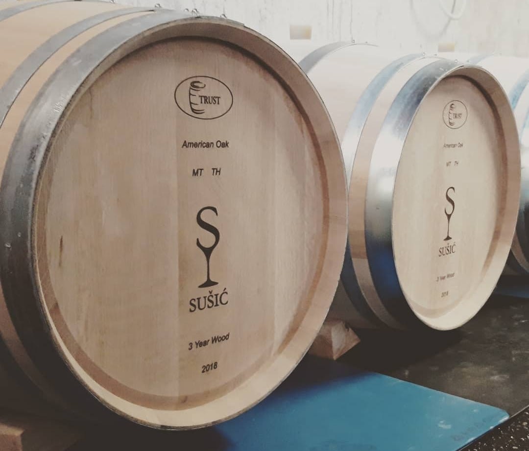 Vinarija Sušić bačve