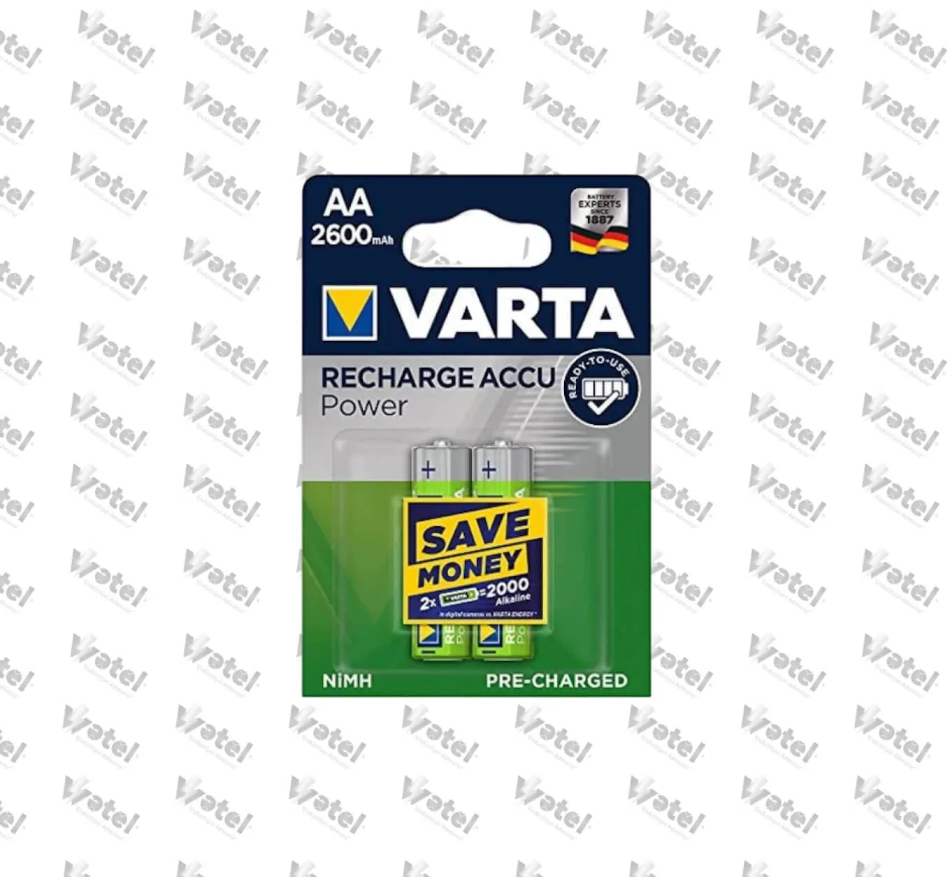 Varta 05716 AA 2600mAh Şarjlı Kalem Pil